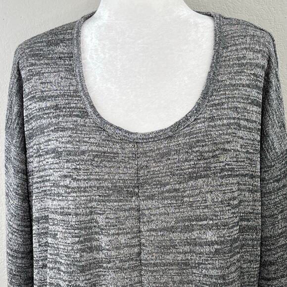 Old Navy Heather Gray Long Sleeve Lightweight Sweater NWT Medium - Picture 4 of 11